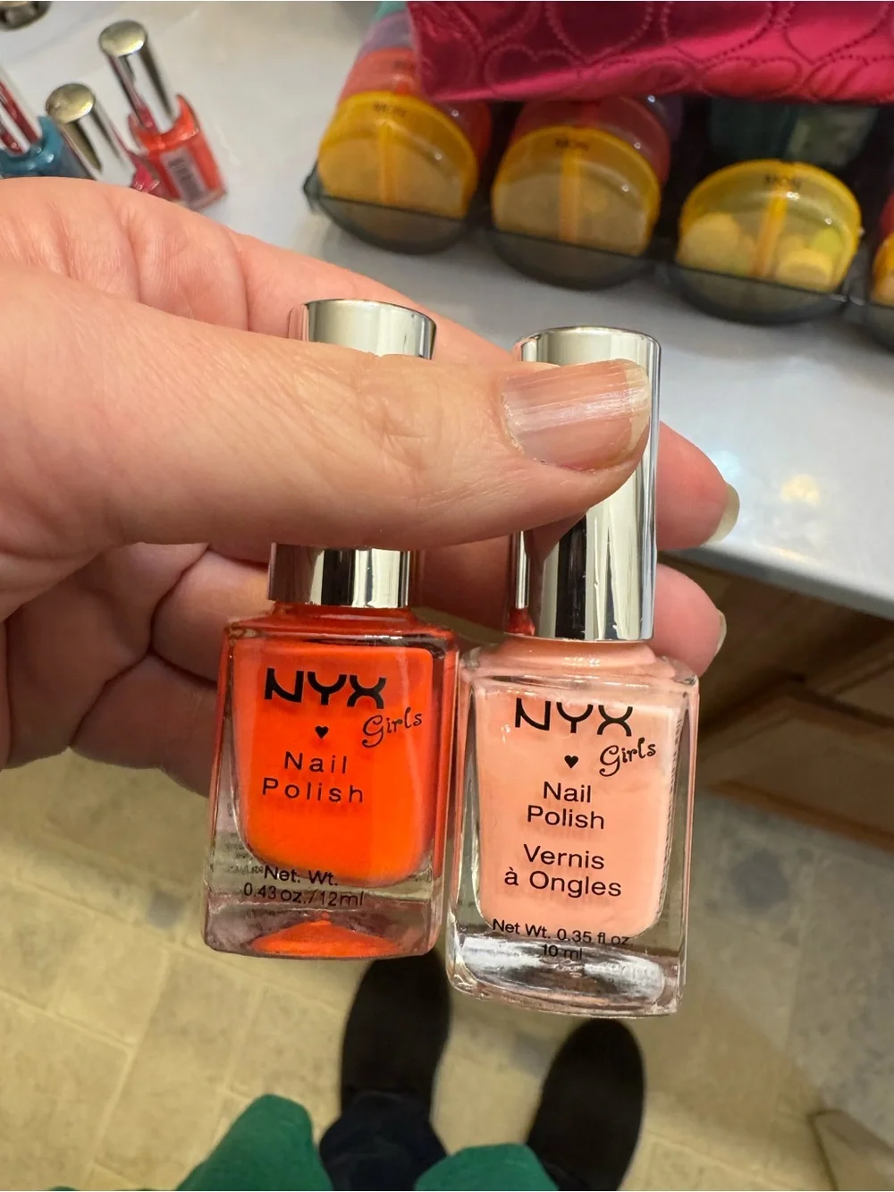 NYX Girls Nail Polish Bundle